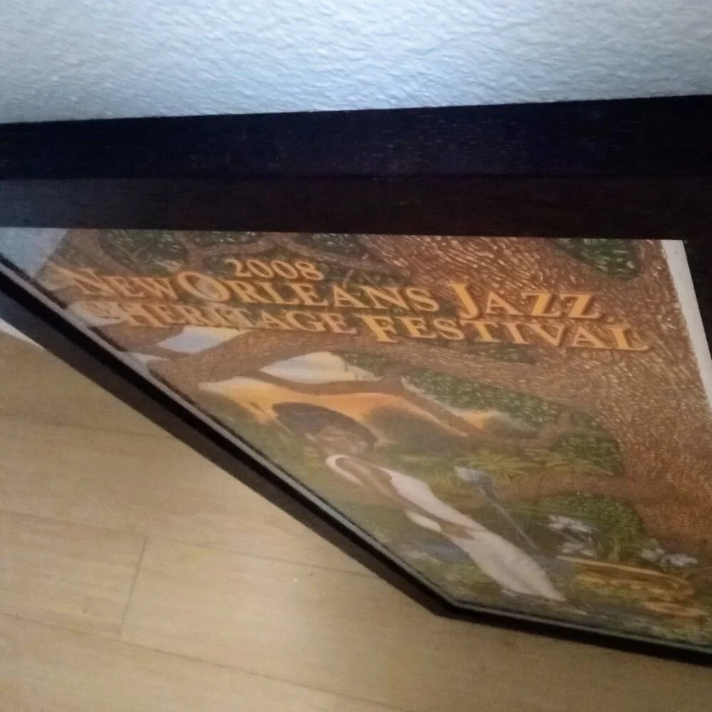 Framed 2008 New Orleans Jazz Fest Poster Signed and numbered - Picture 3 of 3